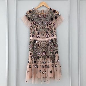 Needle & Thread Beaded Sequin Dress